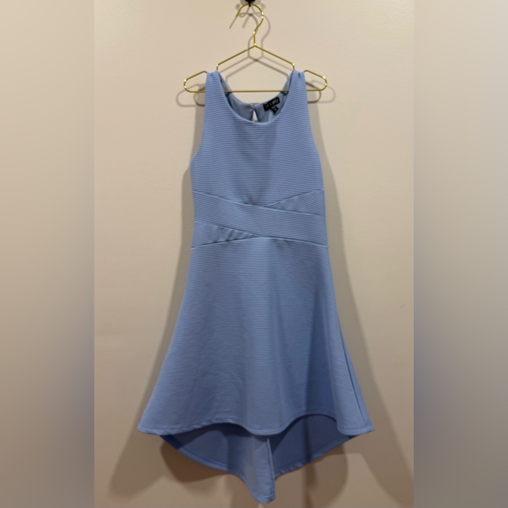 Sleeveless Blue Kids Dress